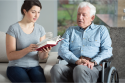 elderly couple